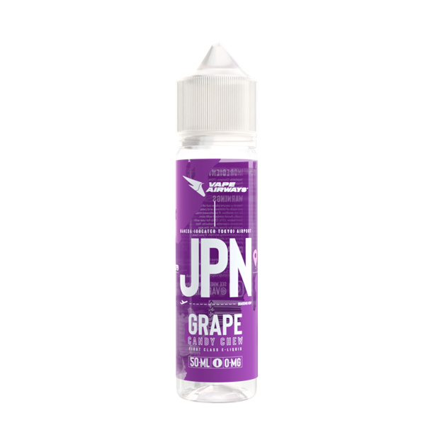 Vape Airways - JPN - Grape Candy Chew 50ml 0mg