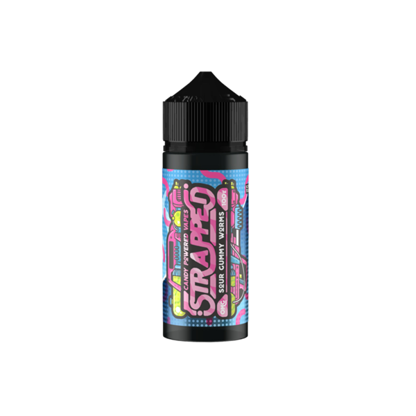 Strapped Sour Gummy Worms 100ml