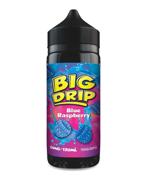 Blue Raspberry Big Drip 120ml Bottle