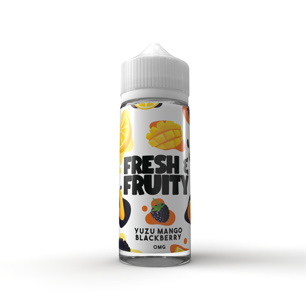 Fresh & Fruity - Yuzu Mango Blackberry 100ml 0mg